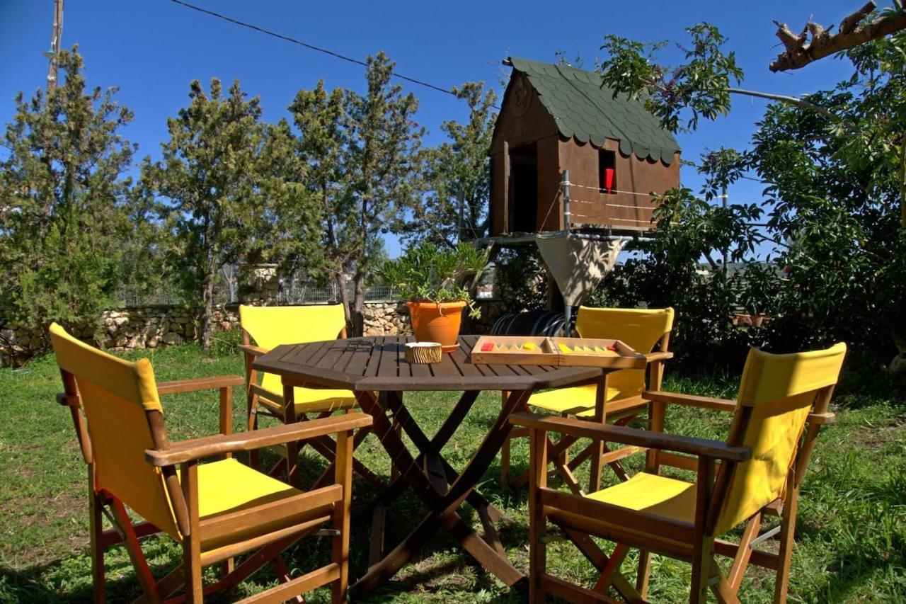 Diamant'S Place With Treehouse Garden Kounoupidhianá Exterior foto